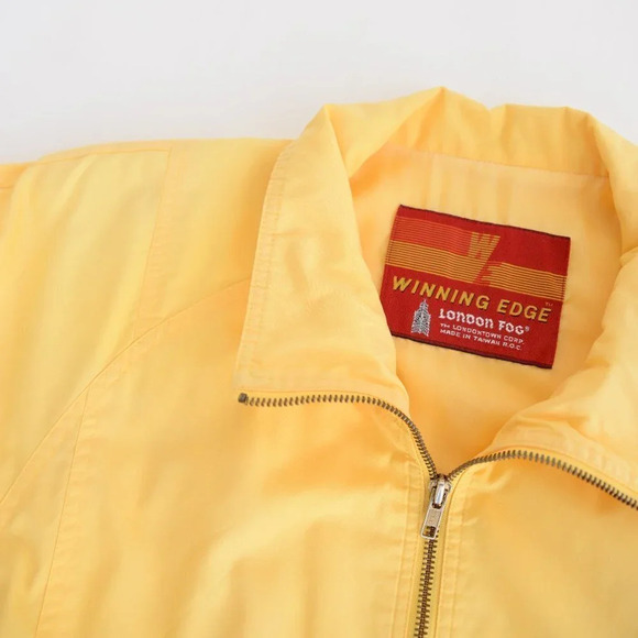 London Fog  Yellow Lightweight Jacket Size 9/10. Reg - Picture 11 of 15